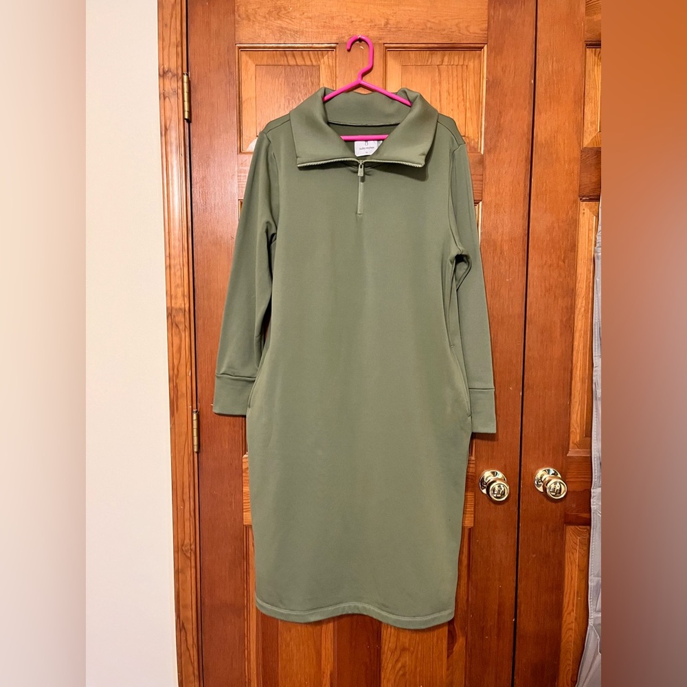 Dudley Stephens Doverton Dress Jersey Fleece Army Green XL